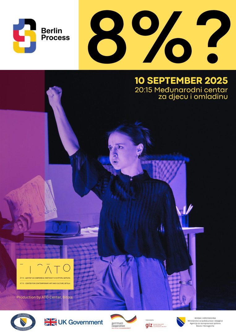 Read more about the article “8%?” – Dokumentarni / Verbatim teatar! 